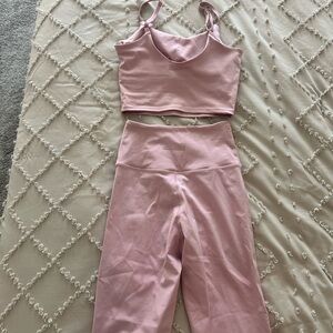 Women's Pink Activewear Set